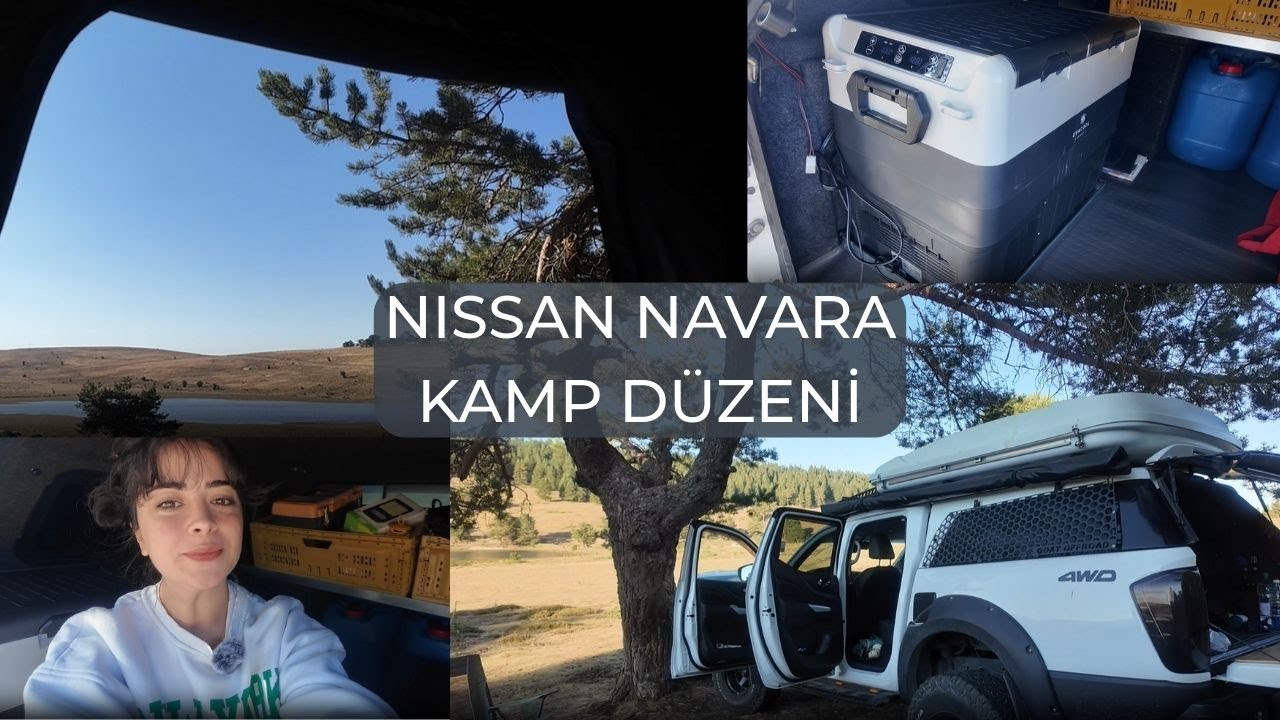Nissan Navara ile Kamp Düzeni 🚙⛺ | Araç Üstü Çadır & Ekipmanlar