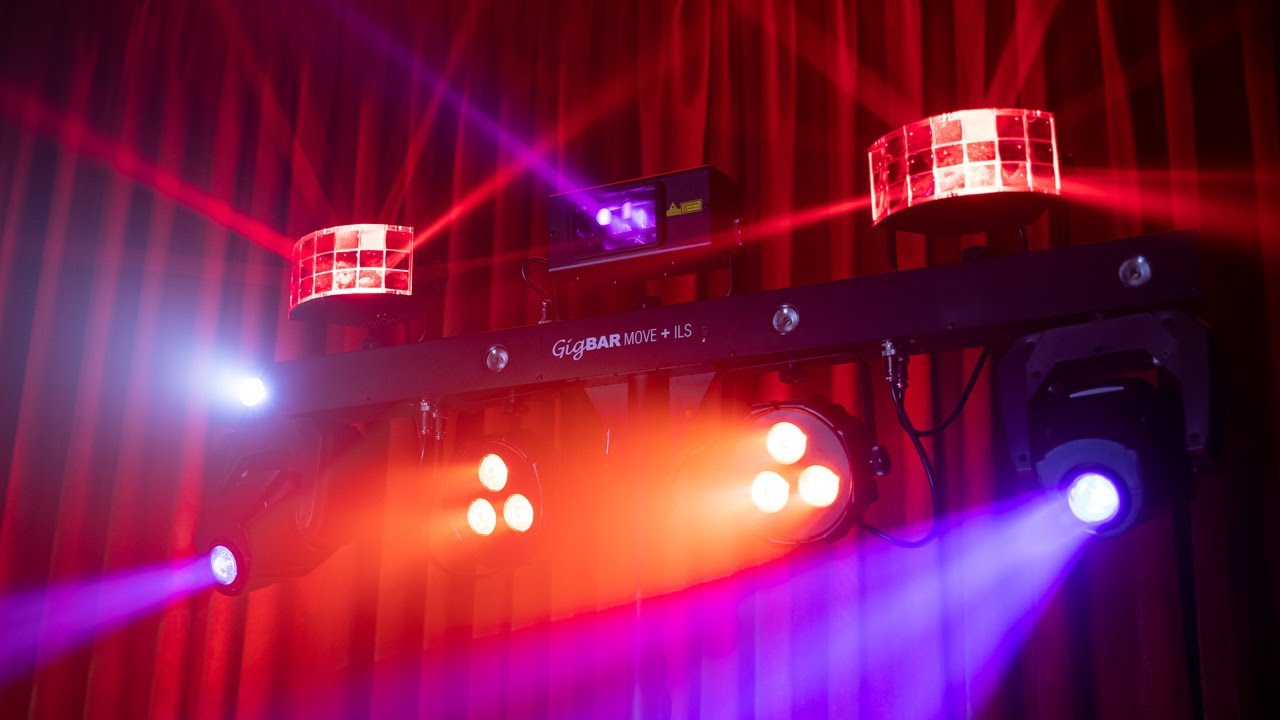 CHAUVET DJ GigBAR Move + ILS 5-in-1 Lighting System | Features and Overview