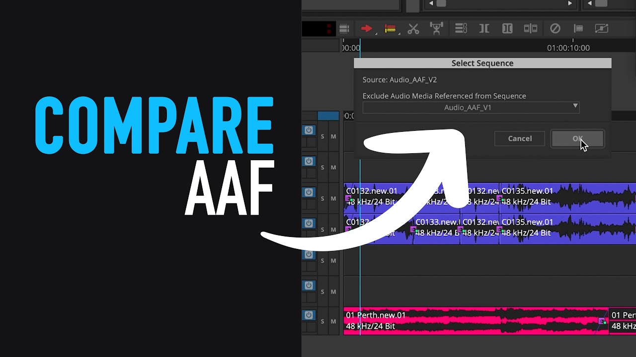 What's New: AAF Export: Compare Two Sequences - Avid Media Composer Tutorial