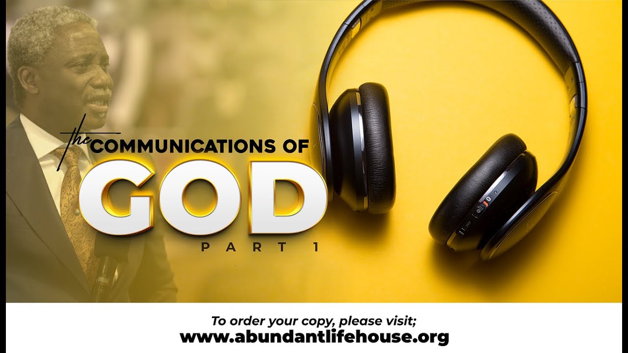 REV. OLUSOLA AREOGUN | GOD STILL SPEAKS TODAY