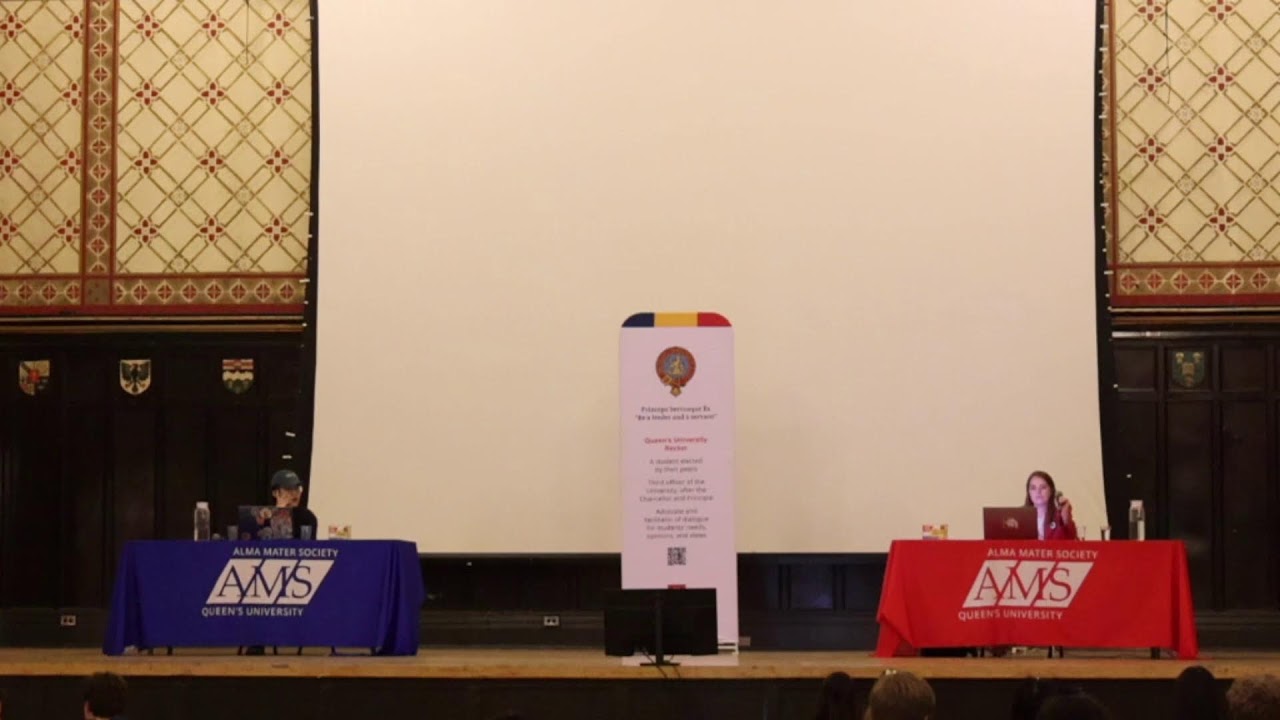 Queen's University 39th Rector Debate