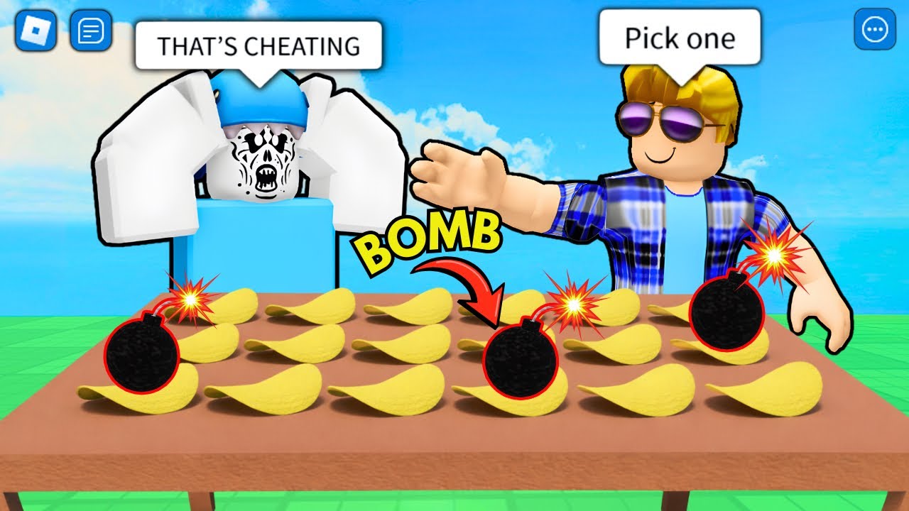 ROBLOX Bomb Chip: ЗАБАВНЫЕ МОМЕНТЫ (Испытание)