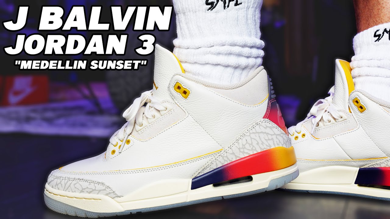 J Balvin x Air Jordan 3 