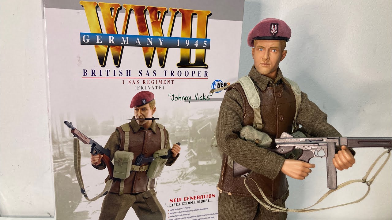 JOHNNY VICKS - REF. 70811 - DRAGON MODELS WWII - 1/6 scale military figure