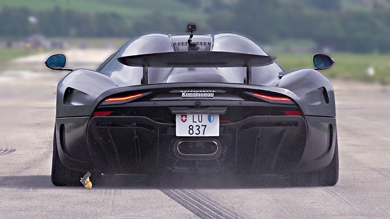 The BEST of Koenigsegg Regera 0-400-0km/h World Record Car FEROCIOUS Engine Sound!