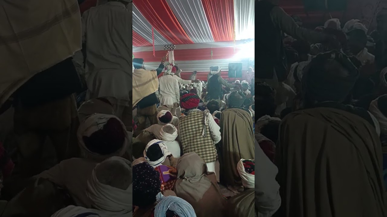 देवलाल जी गुर्जर मेंढक पुरा और मन ना गुजरी की सीताराम जी पोसवाल खिरनी के प्रोग्राम में 