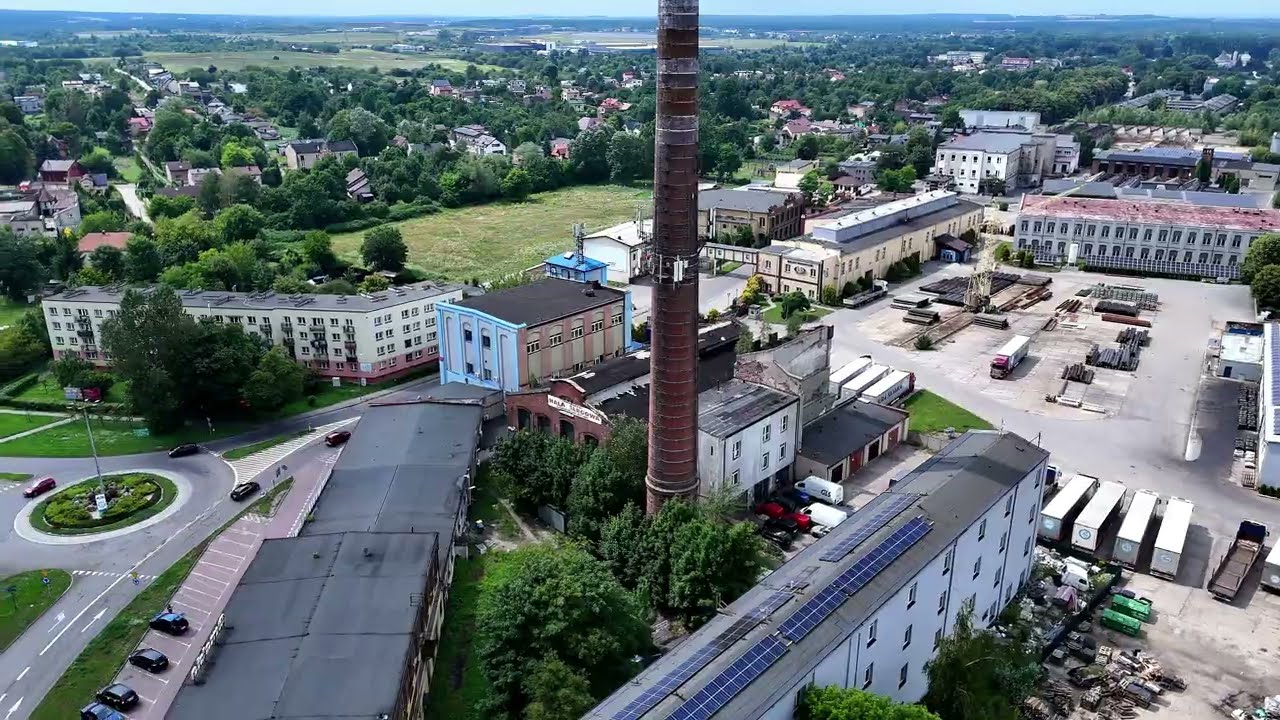 Stare zakład włókiennicze Stara Bawełna Zawiercie Dji Air 3