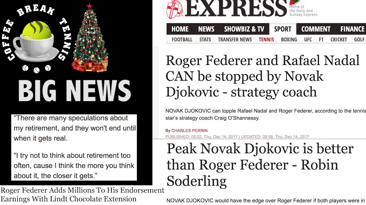 Experts guess Djoker, Fed Wants More & Matt's BIG ANNOUNCEMENT | CBT HOLIDAY EDITION 1