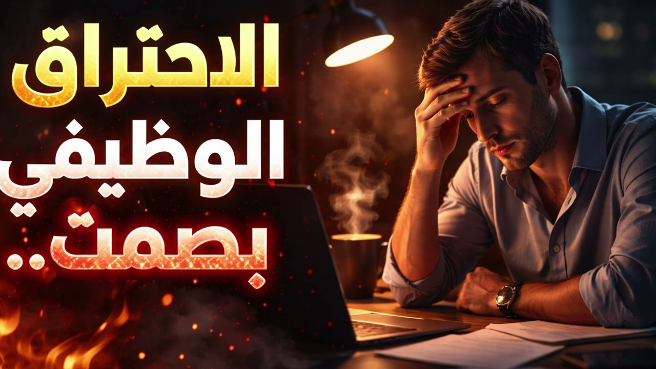 الاحتراق الوظيفي بصمت: العلامات التي تتجاهلها حتى تنهار — وكيف تنقذ نفسك