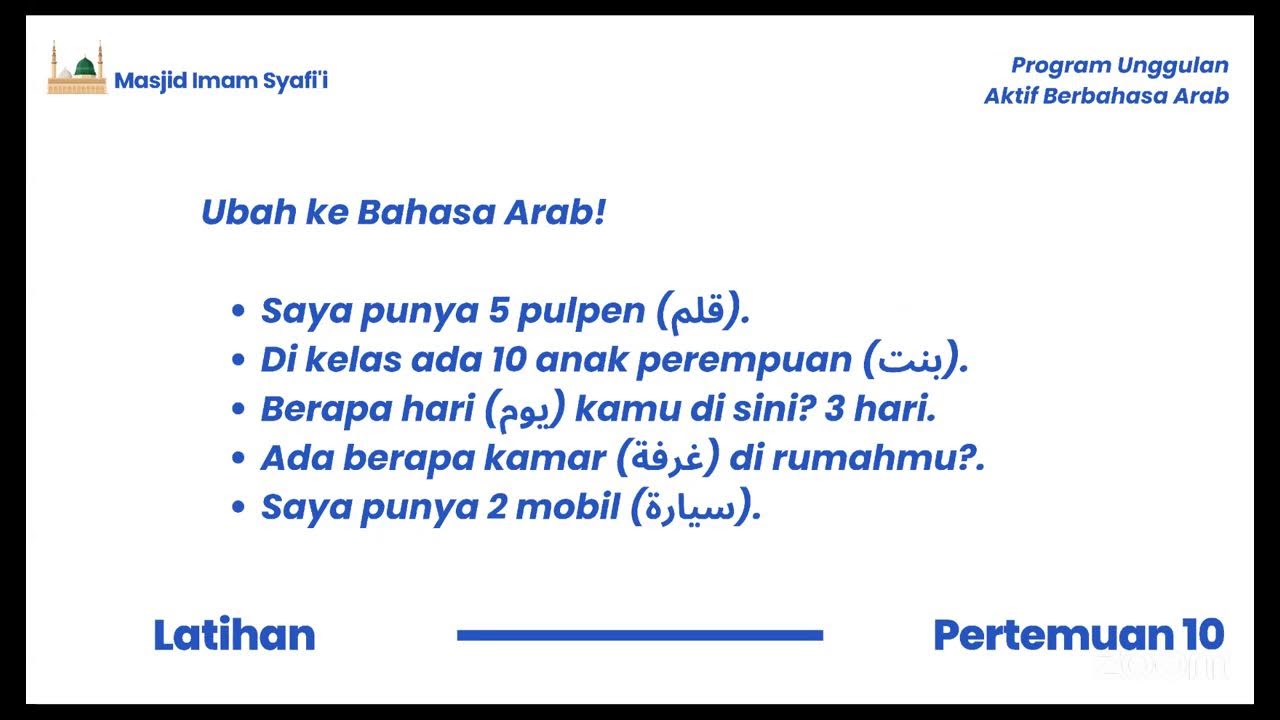[10] Kelas PUASA