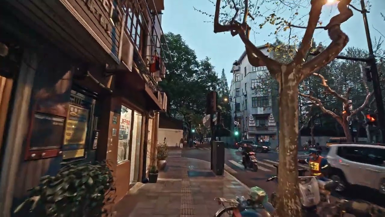4K POV Walk: Wukang Road at Dusk – Shanghai's Most Charming Historic Street