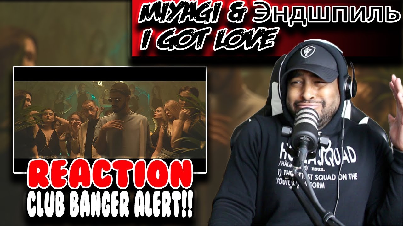 American reacts to Miyagi & Эндшпиль feat. Рем Дигга ( I Got Love ) | Reaction