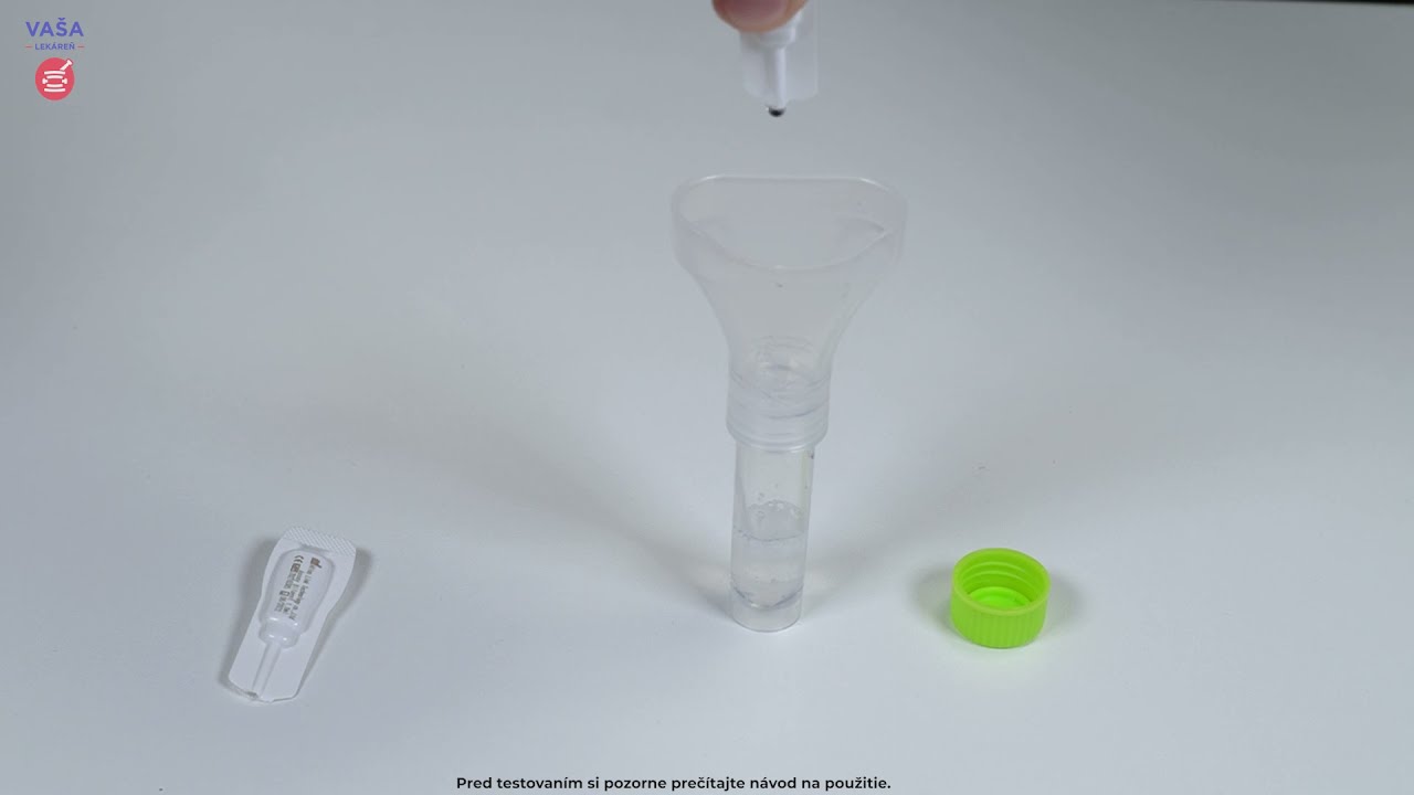 Ako správne použiť Antigénový COVID test zo slín?