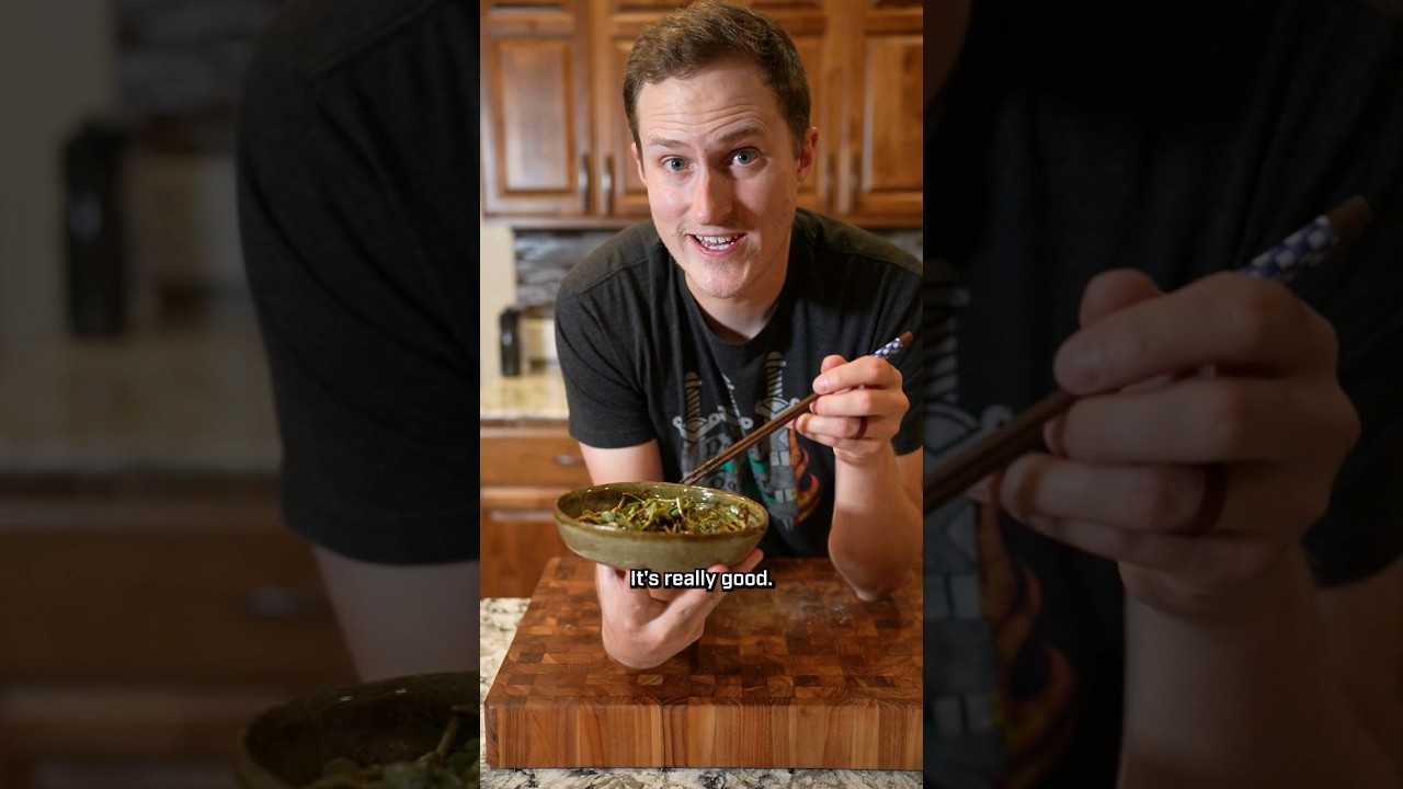 Garden weed? Delicious salad! #foraging