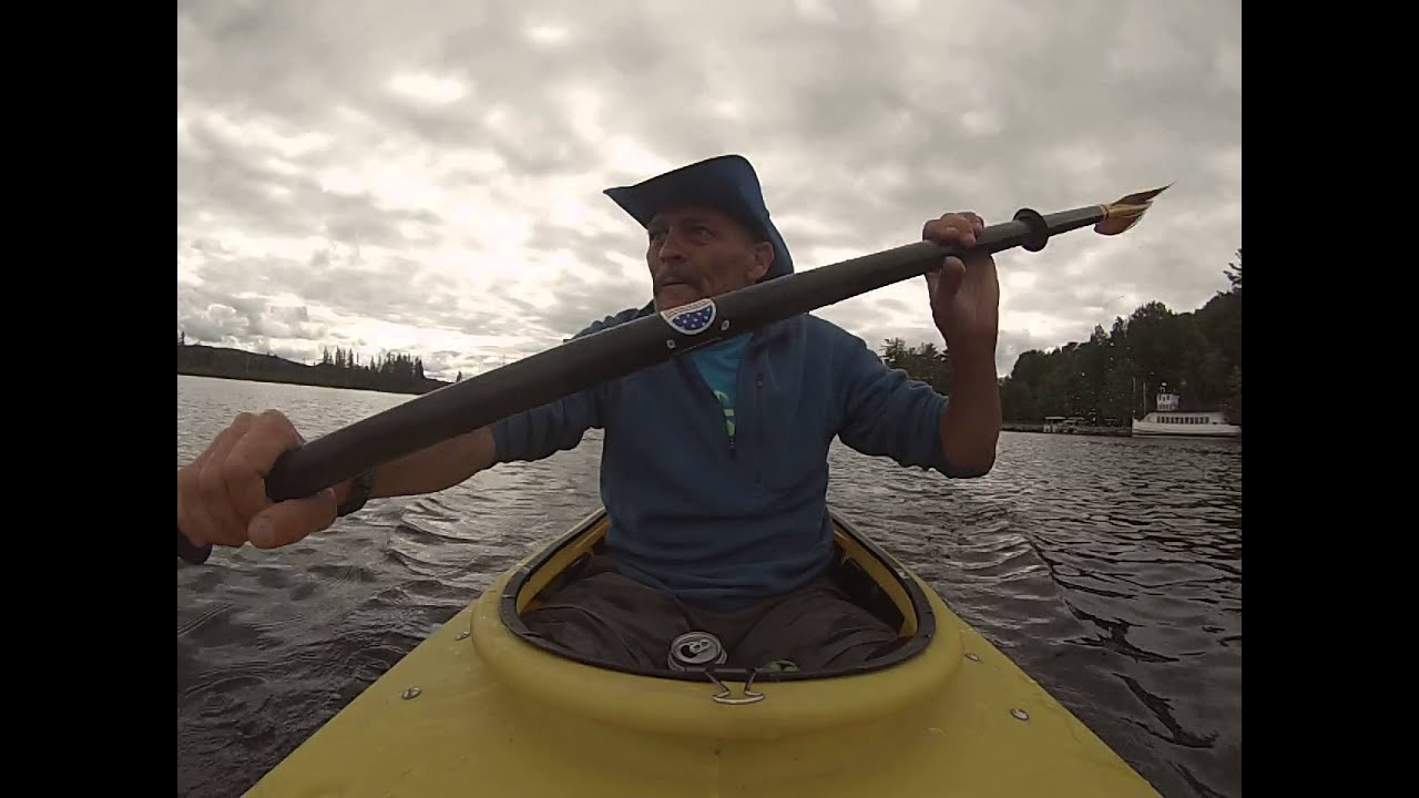 KAYAK TRIP TO BIG ISLAND RAQUETTE LAKE PT.1