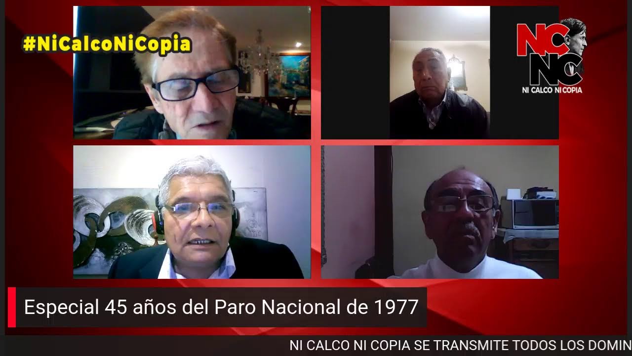 45 a&ntilde;os del Paro Nacional 19 de Julio de 1977