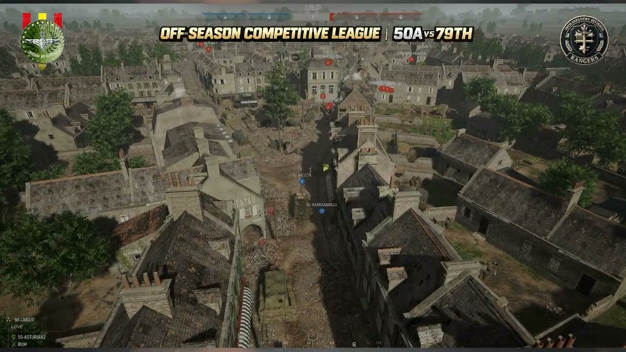OFF-SEASON Competitive League - 50a v 79th - Div 2 - Week 5