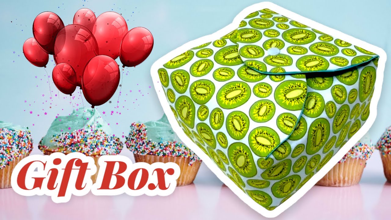 Fabric Gift Box Sewing Tutorial