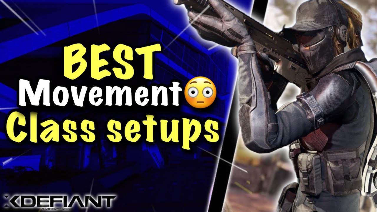 TOP 3 BEST MOVEMENT CLASS SETUPS & LOADOUTS TO USE IN XDEFIANT! (XDefiant Movement/class setups)