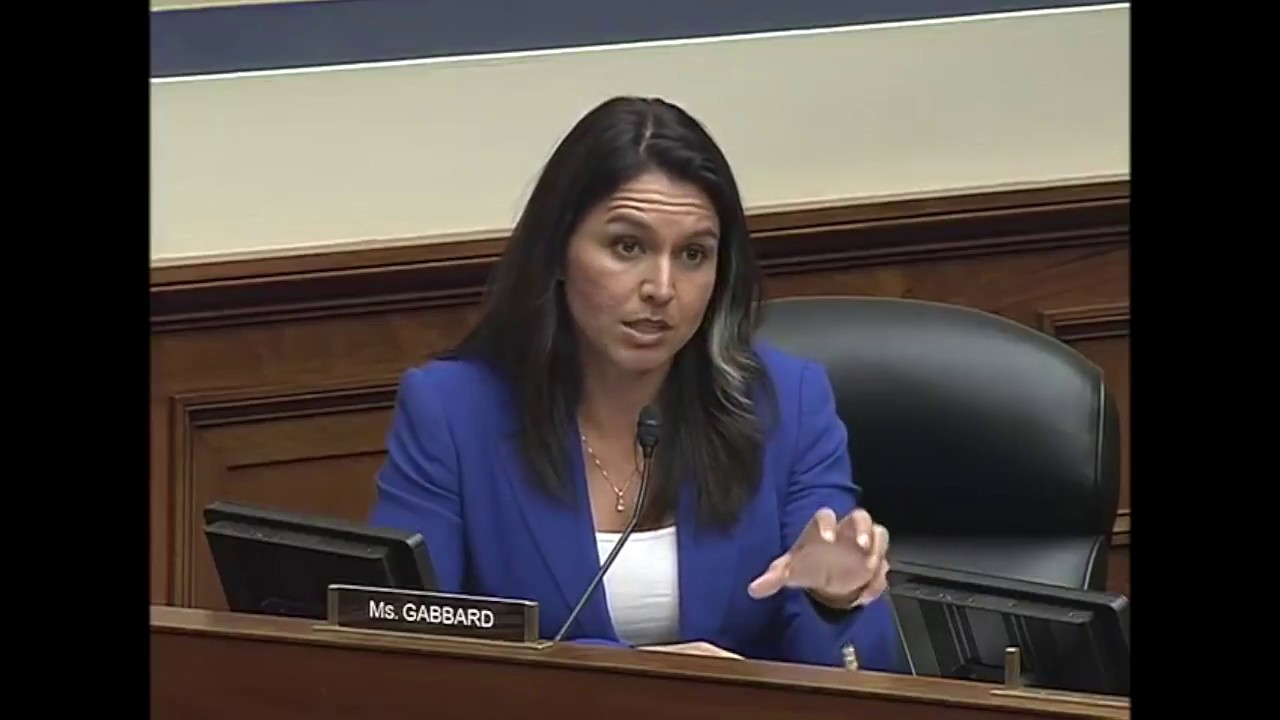 Rep. Tulsi Gabbard Questions Top Security Experts on Integrity of Nation's Election Infrastructure