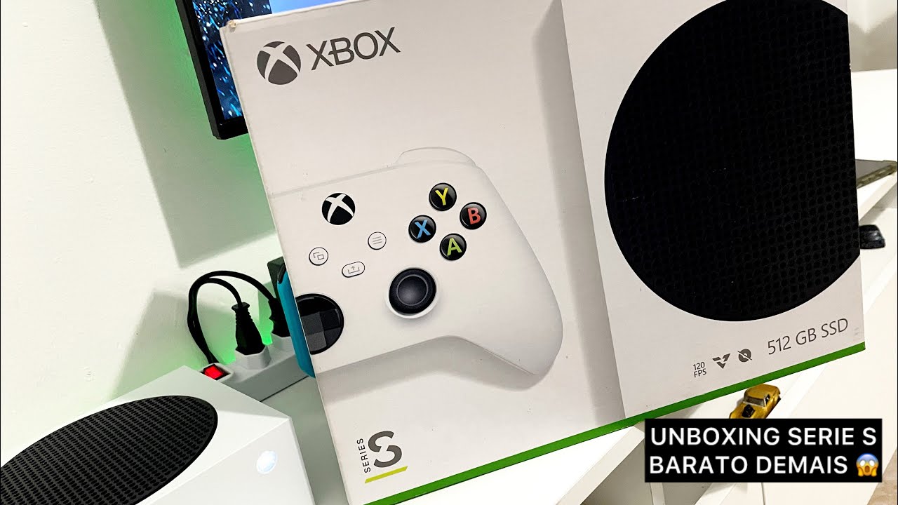 UNBOXING - COMPREI OUTRO SERIE S BARATO DEMAIS!!!