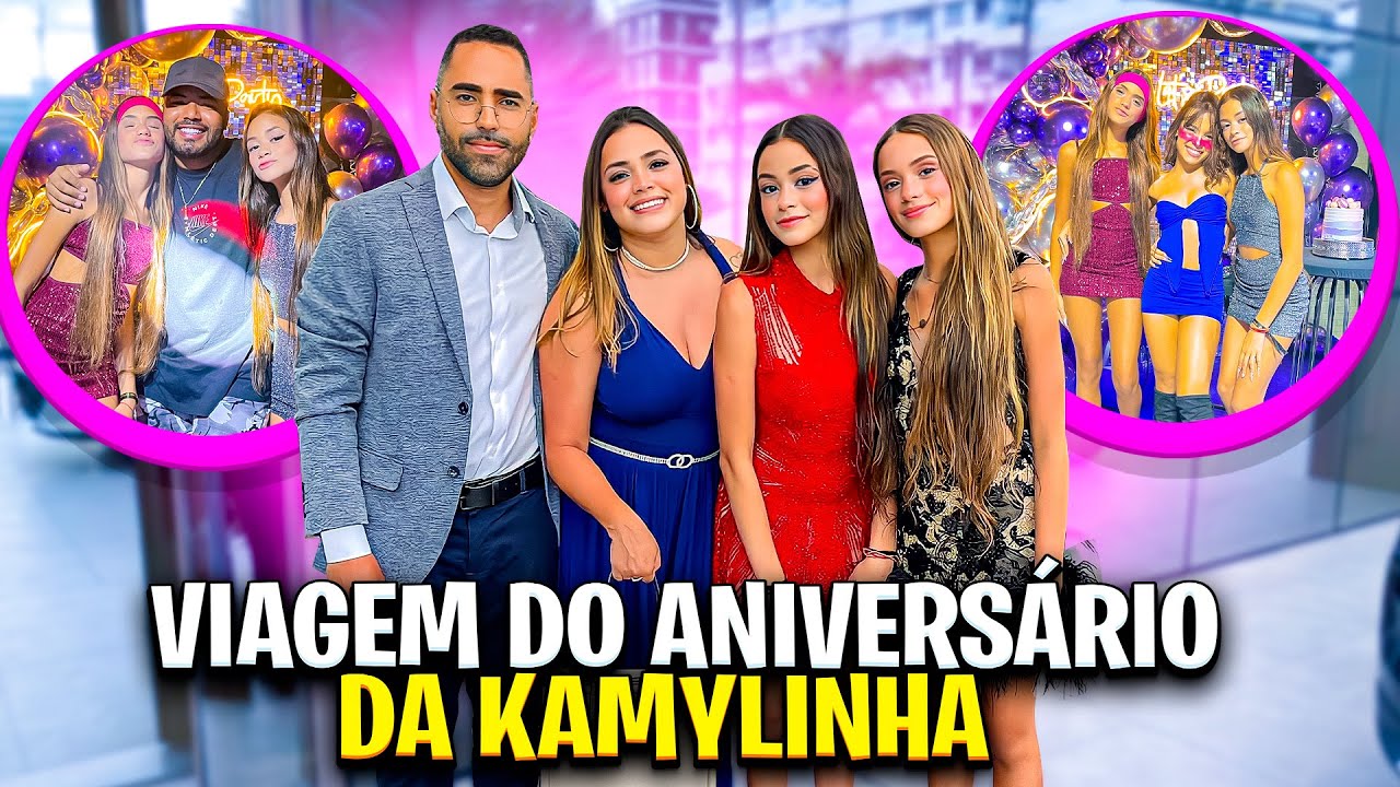 TUDO QUE ACONTECEU NA VIAJEM DO ANIVERSARIO DA KAMYLINHA
