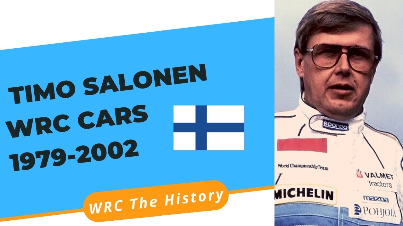 Timo Salonen The cars WRC 1979-2002