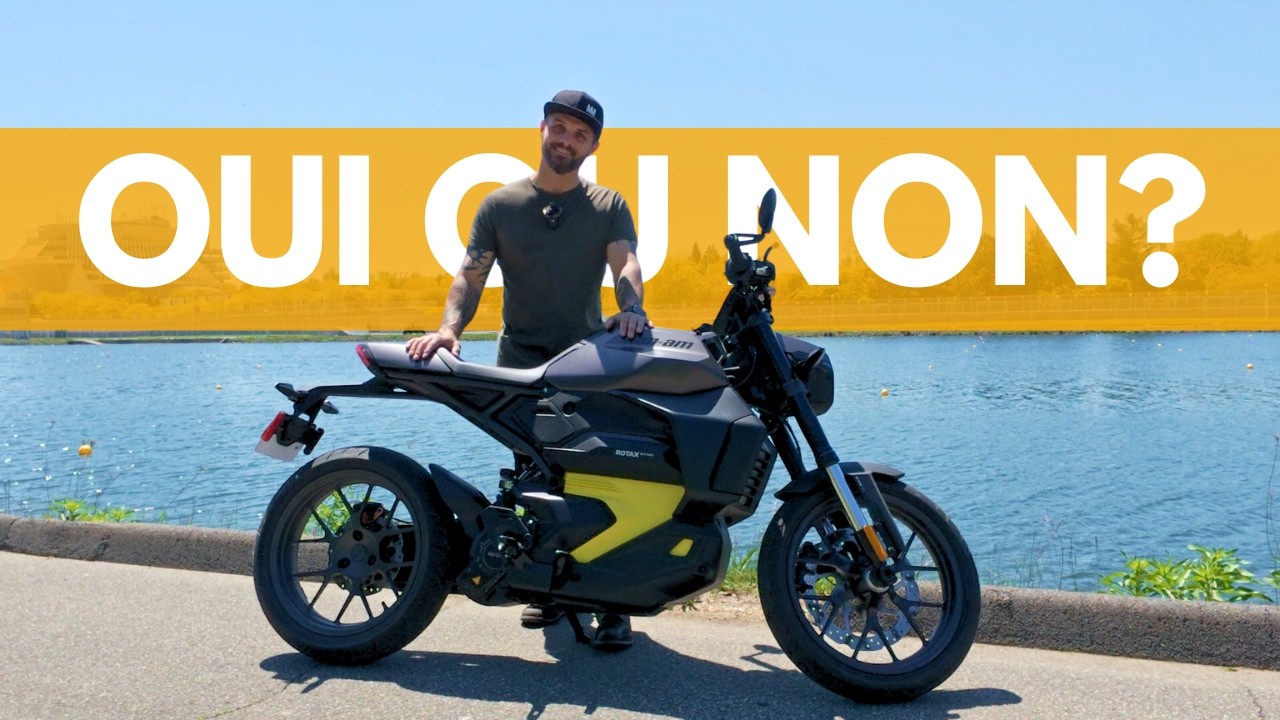 J'AI TESTÉ LA MOTO ÉLECTRIQUE CAN AM PULSE 2025