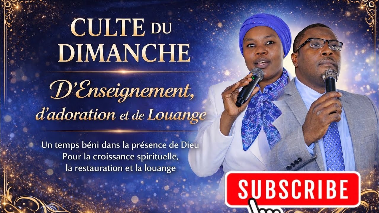Sr.Uguentz gad Koman granmoun lan tap opere maten an. Culte du dimanche.