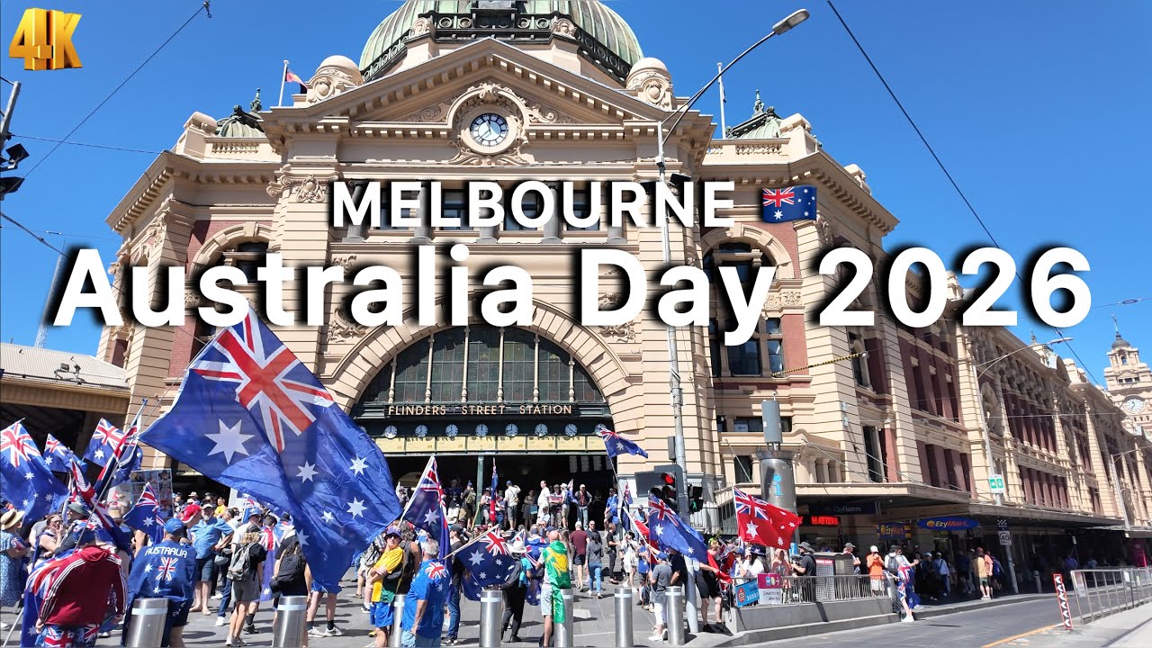 Melbourne Australia Day 2026 Walking Tour