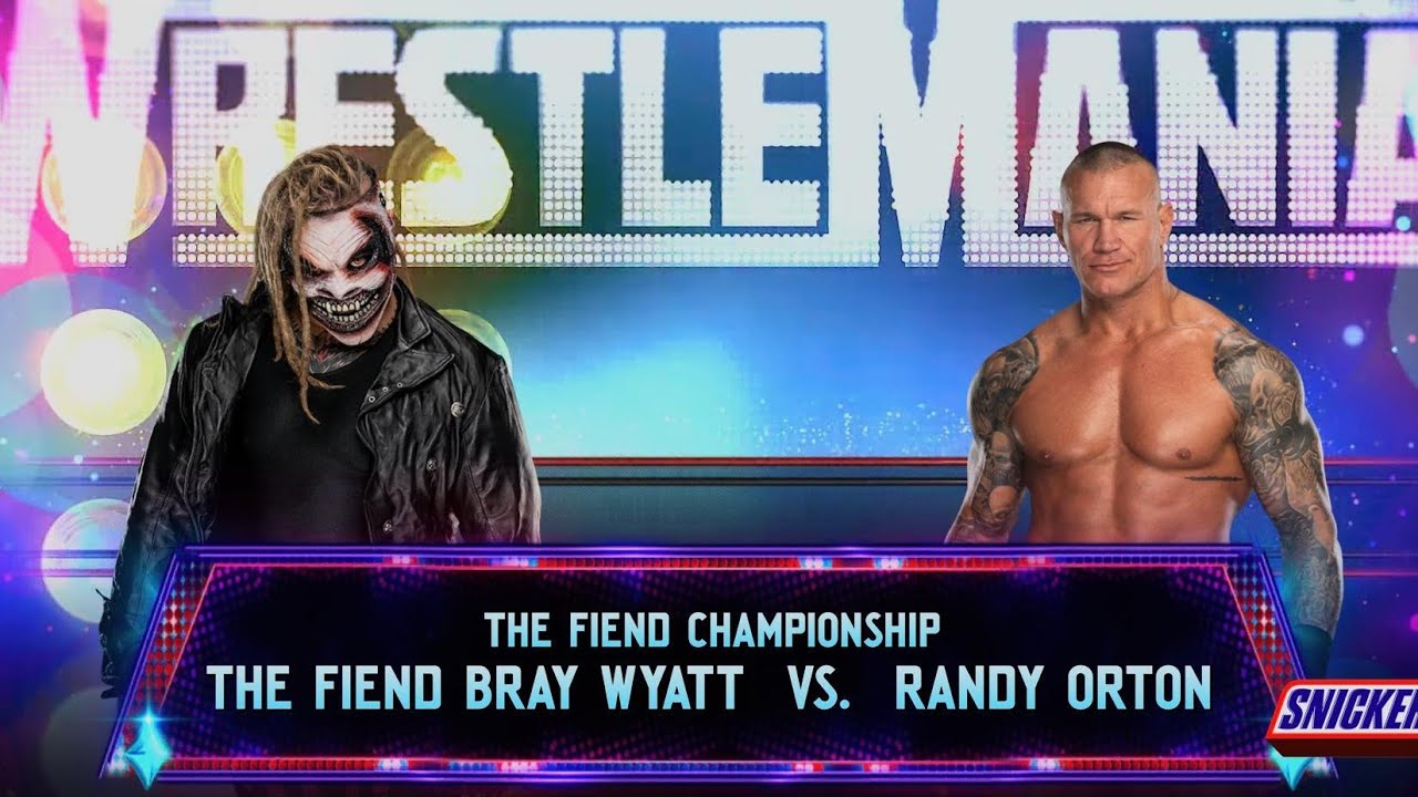 WWE 2K25 Bray wyatt vs Randy Orton