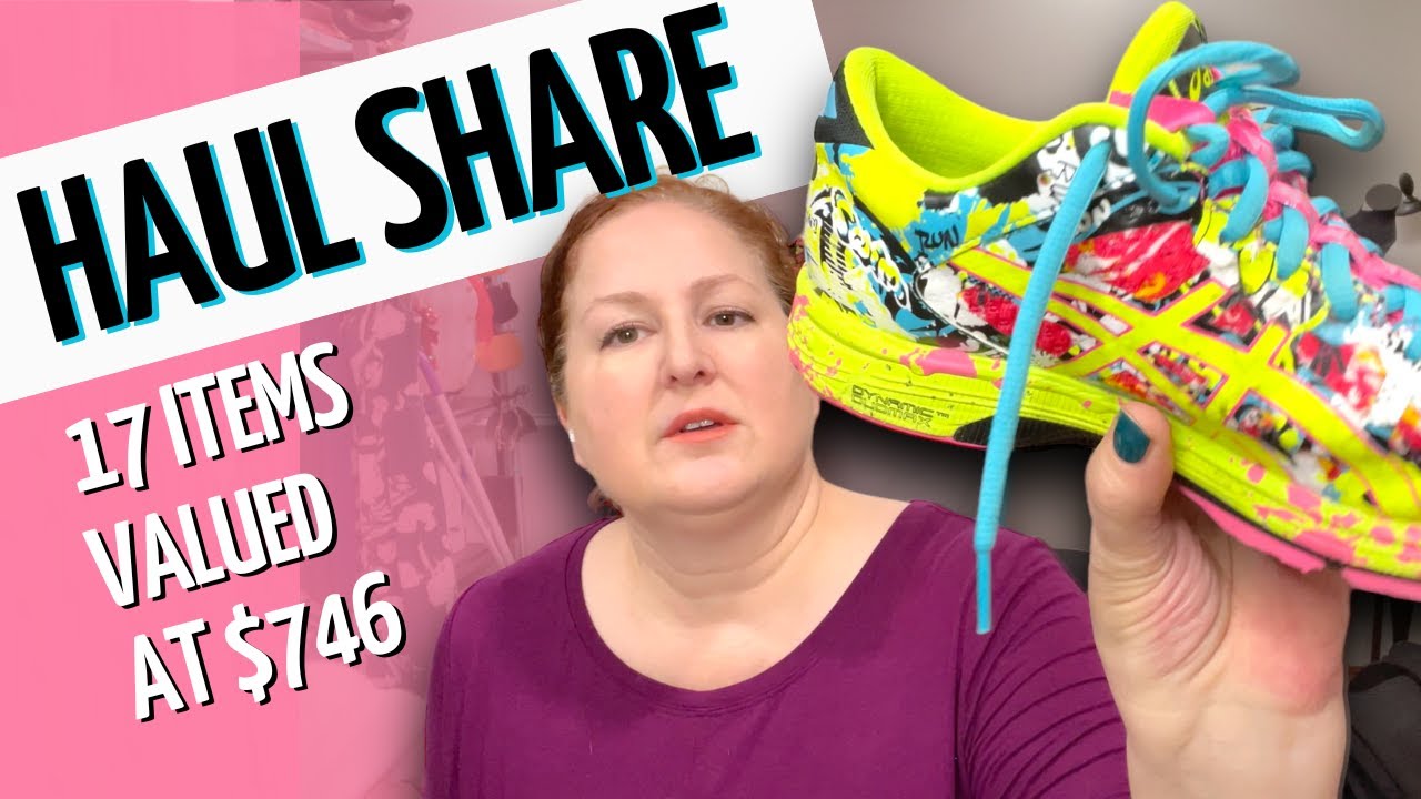 17 THRIFTED ITEMS VALUED AT $746 TO SELL ON EBAY, POSH & MERCARI
