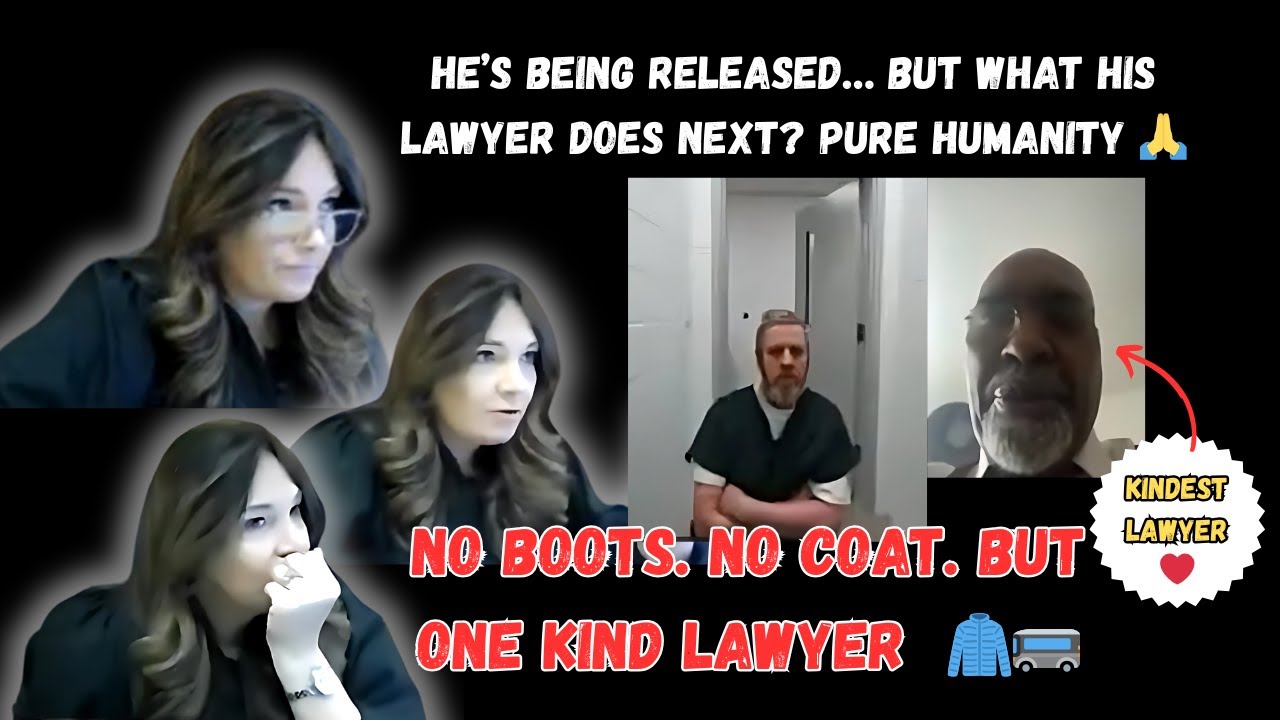 A Rare Moment of Humanity in Court… And a Lawyer Who Went Beyond the Job 💼❤️