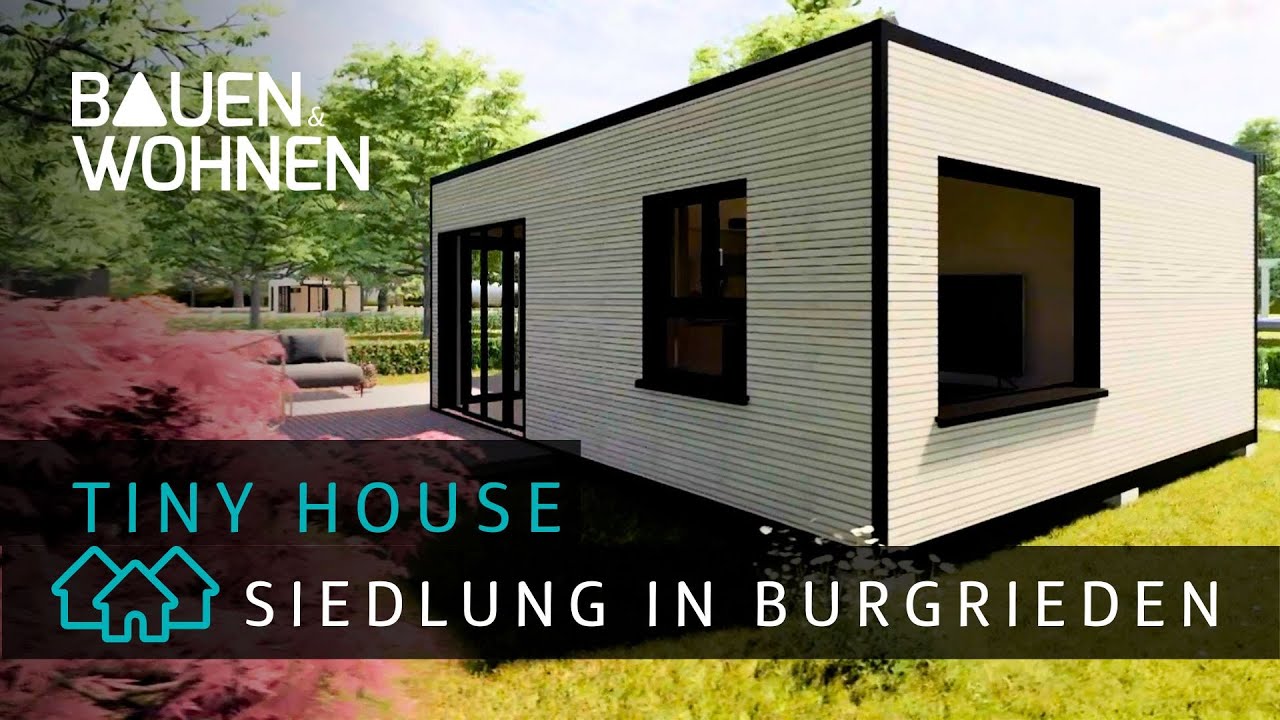 Tiny House Quartier - Innovatives wohnen I BAUEN & WOHNEN