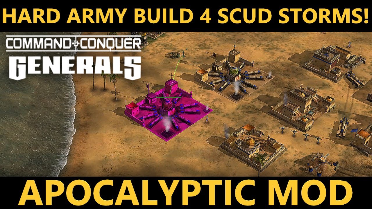 TOXIN GENERAL AI Command and Conquer  Generals Zero Hour 2023 APOCALYPTIC MOD