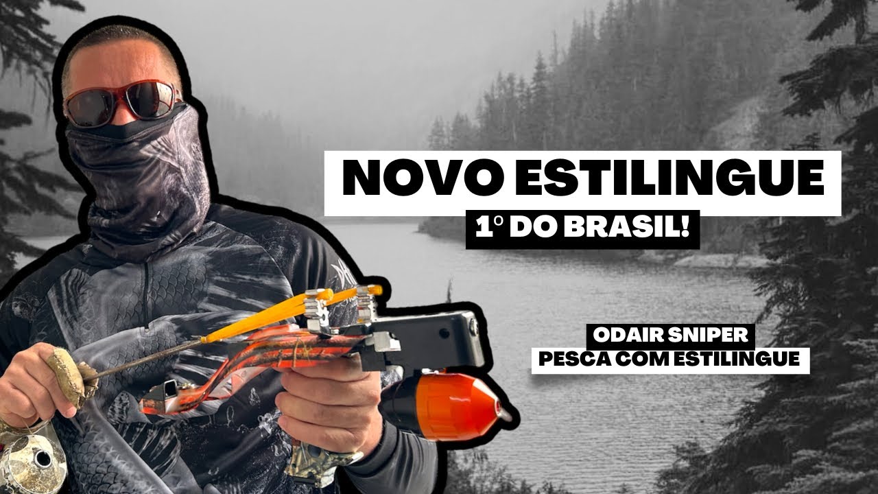 ESTILINGUE DE PESCA IMPORTADO - 1º DO BRASIL!