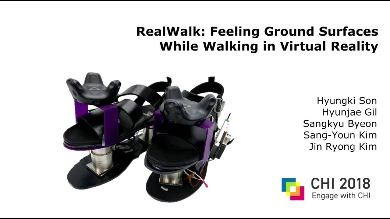 CHI 2018 Demonstrations: RealWalk
