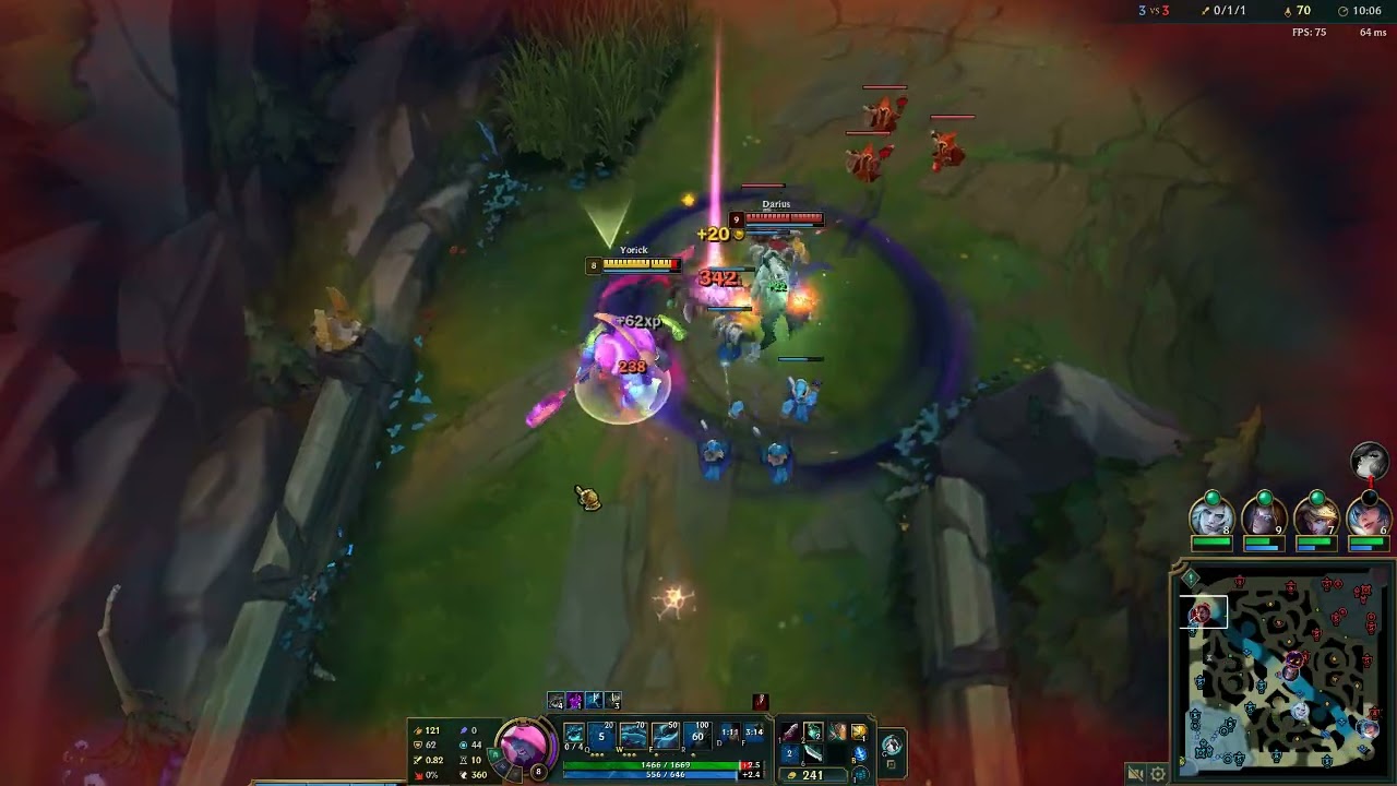 Yorick vs Darius