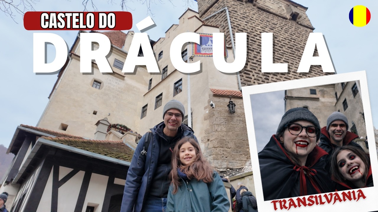 O Castelo do Drácula existe? 🧛‍♀️🏰 Tour de 1 dia pelos castelos de Bran e Peleș  + Brașov.
