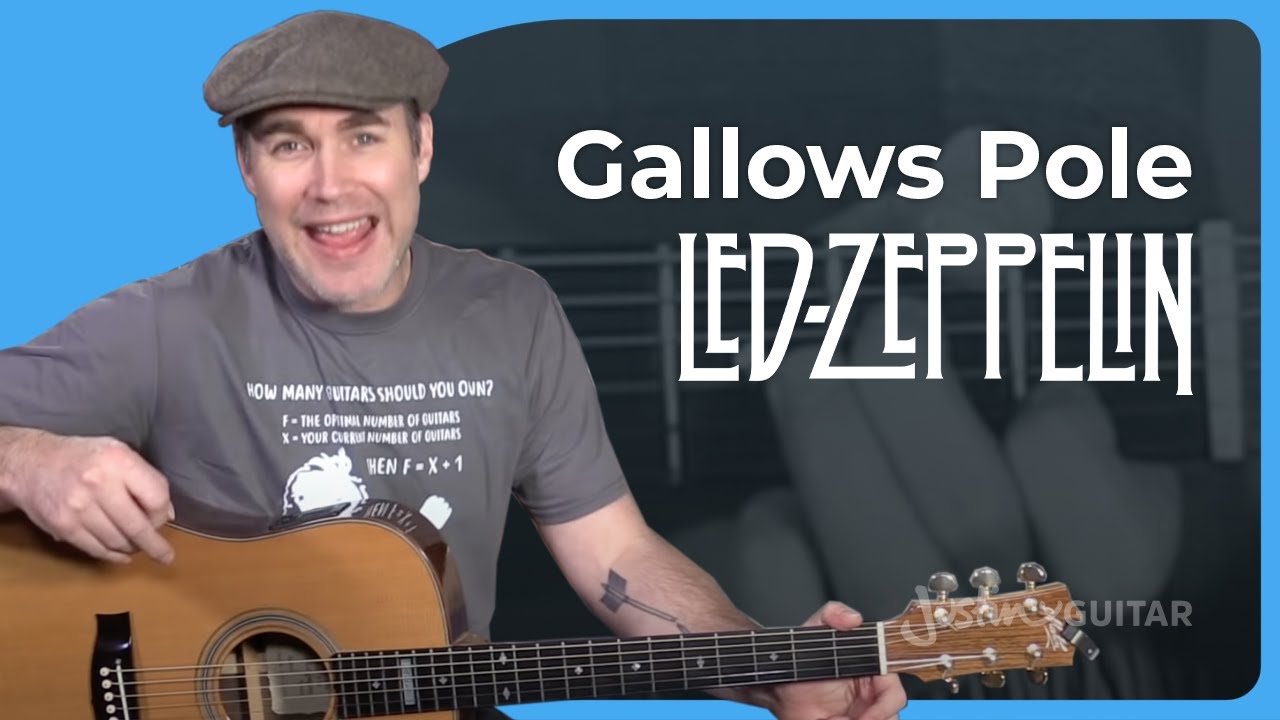 Урок игры на гитаре Gallows Pole | Led Zeppelin