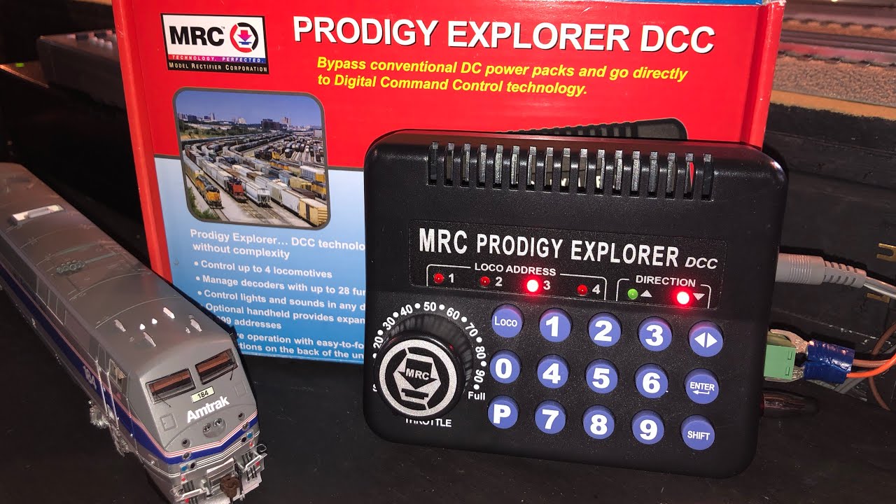 Unboxing and Tutorial | MRC Prodigy Explorer DCC System