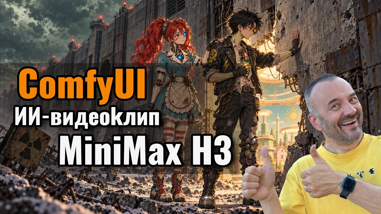 Полный процесс создания AI-клипа | Suno + ComfyUI + MiniMax H3