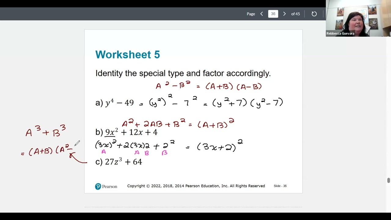 MATH 1414: Section P.5 - Part 2