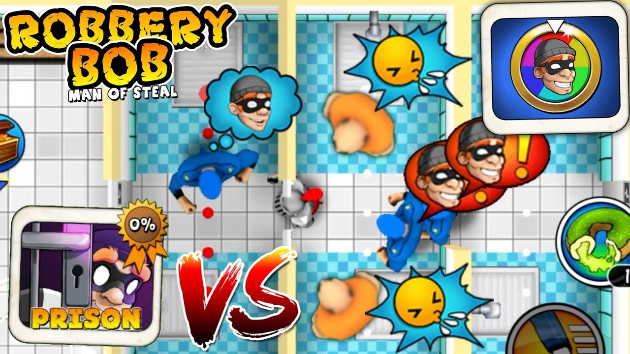 Robbery Bob - Prison Chapter Gameplay Walkthrough Ep 92