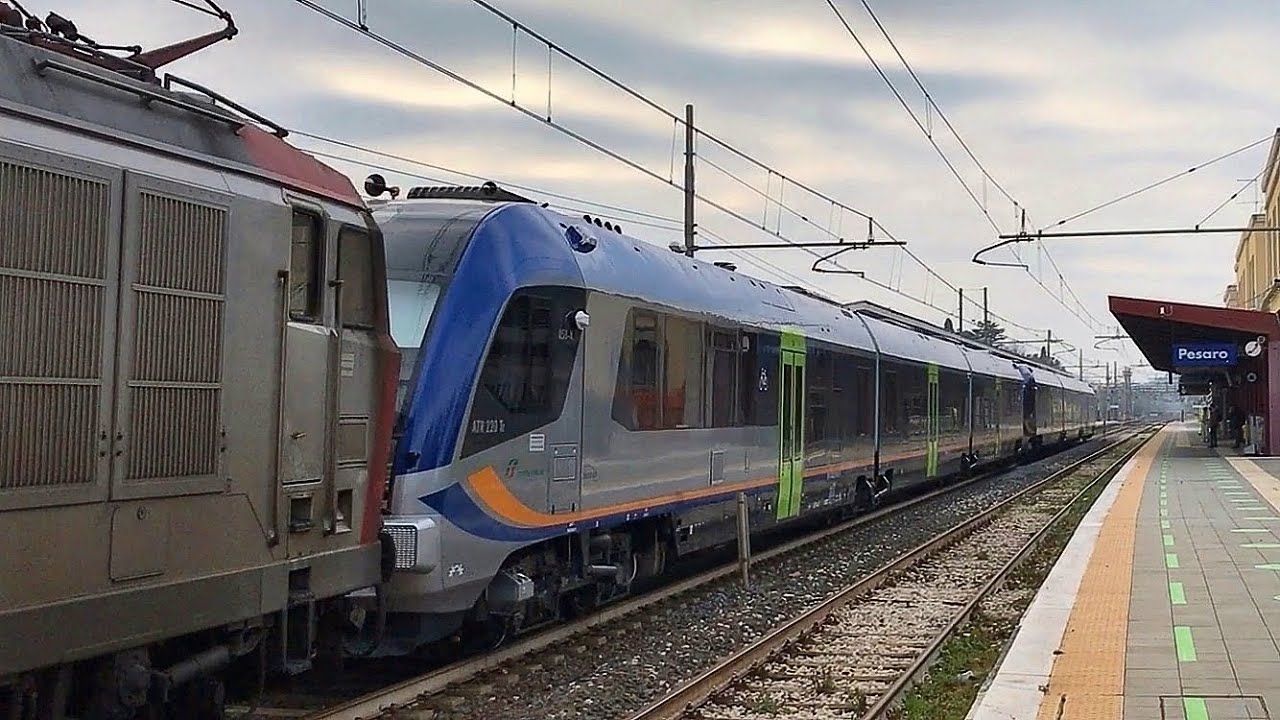 TRASFERIMENTO DI 2 NUOVI TRENI “ATRIBO” (SWING) DELLA PESA (ATR220.058+057) DA TARVISIO AD ANCONA!