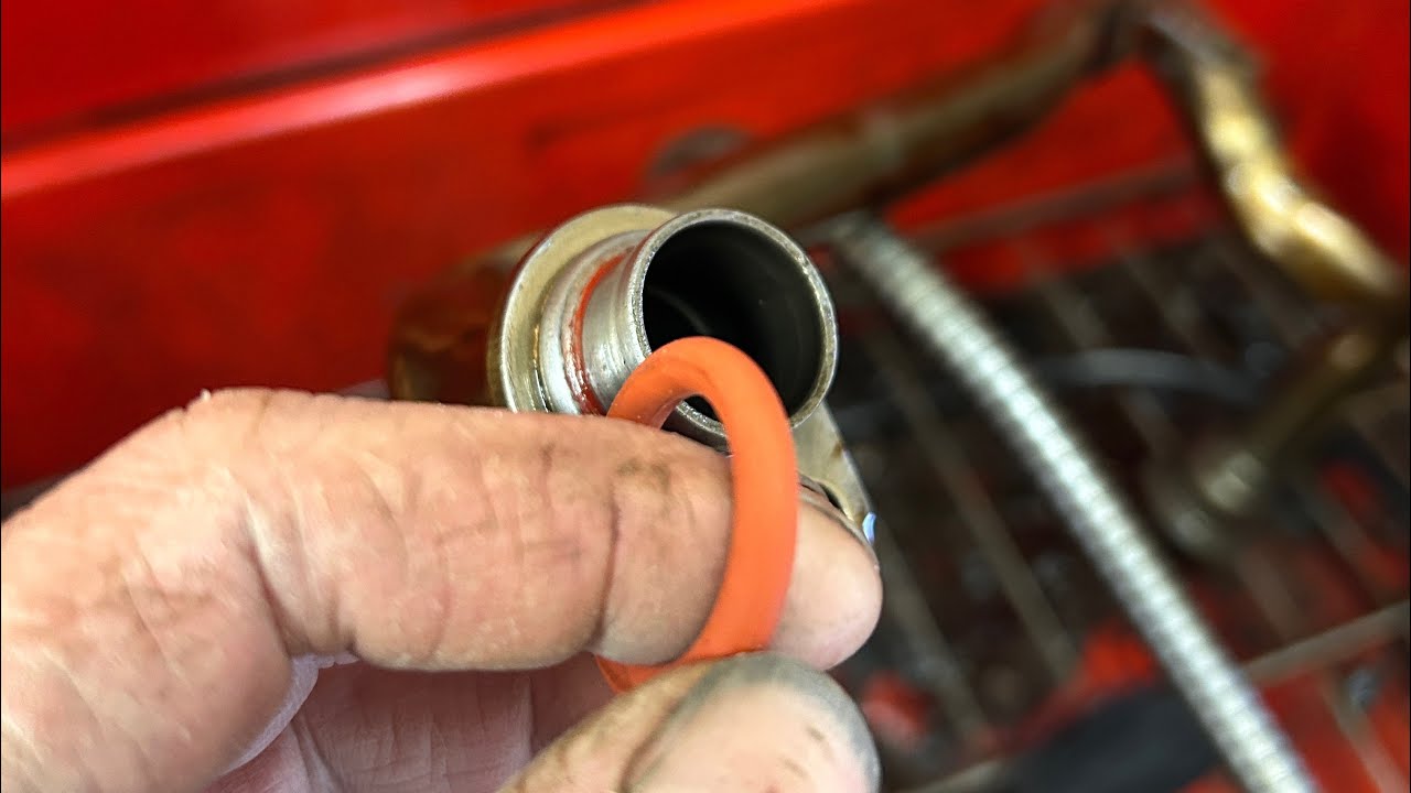 Chevy 5.3L 6.0L low oil pressure at idle oil pump pick up tube O-ring ￼