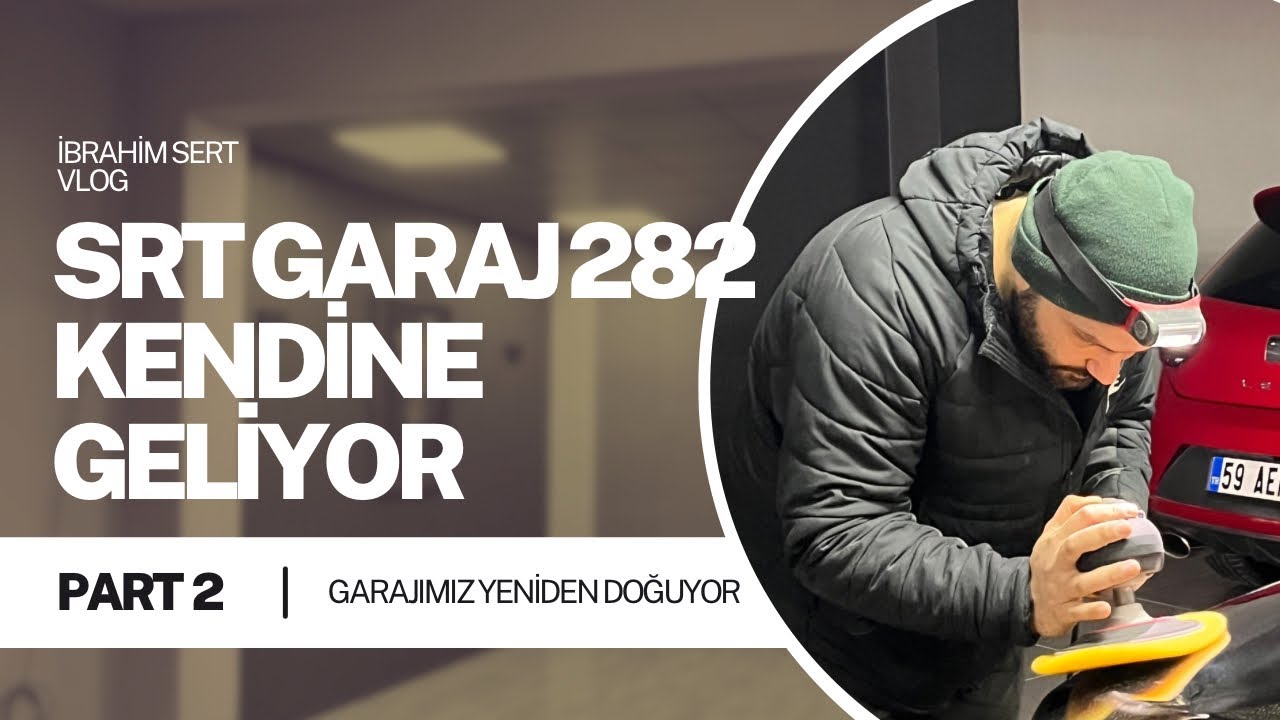 Garajımızın Yerleri Fayans Döşeniyor, Değişim Devam Ediyor Part 2 | Srt Garaj 282’nin Yeniden Doğuşu