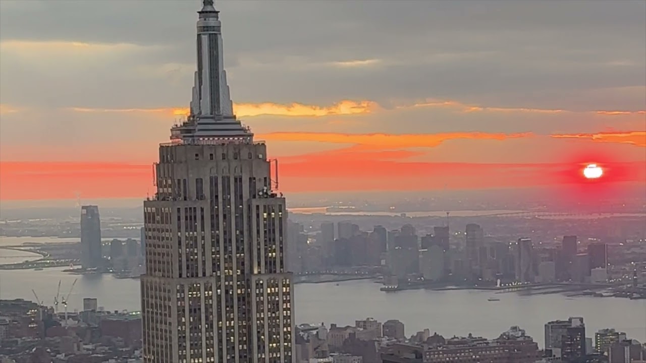 STUNNING SUNSET VIEWS From SUMMIT ONE VANDERBILT In New York City 2025