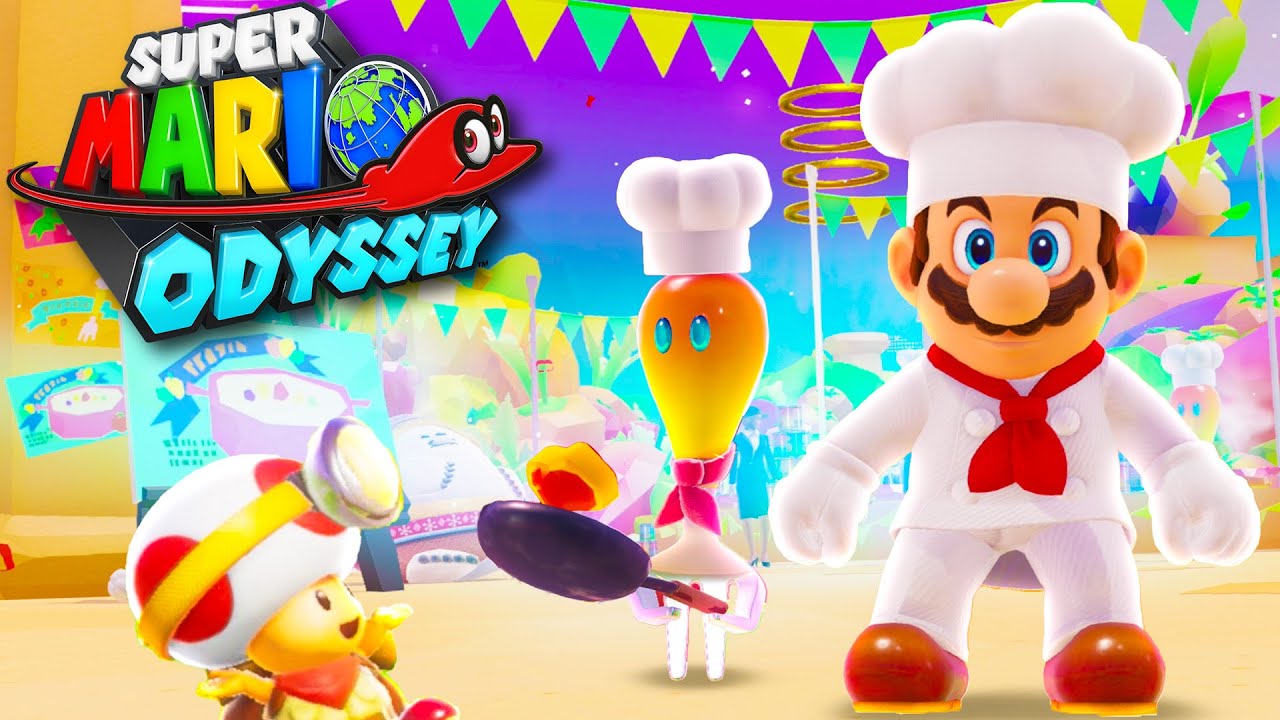 🎉 ¡FESTIVAL en EL REINO DE LOS FOGONES! - 🍄 Super Mario Odyssey 100% Gameplay Español Guía