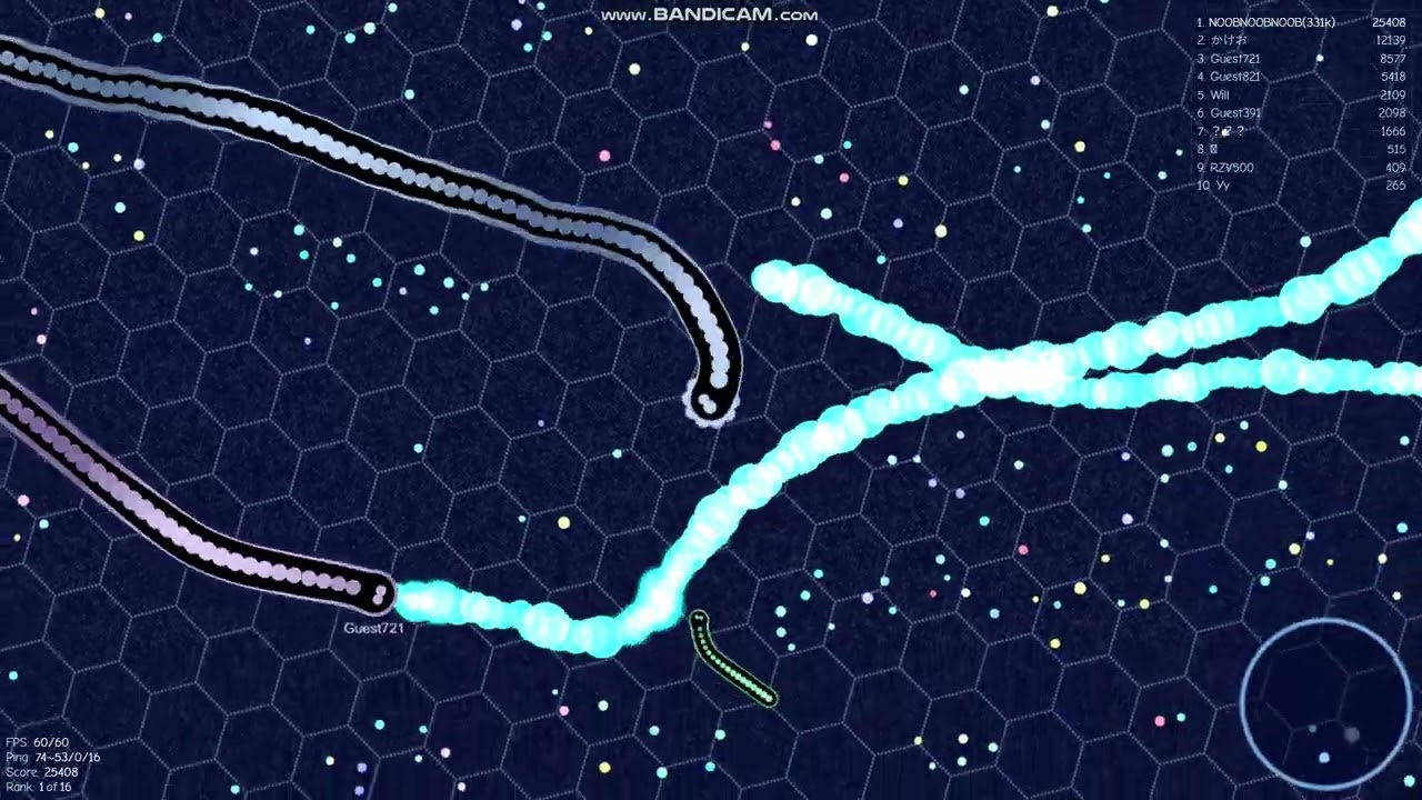 gulper io game play... so far 41k, to be continued...(again)